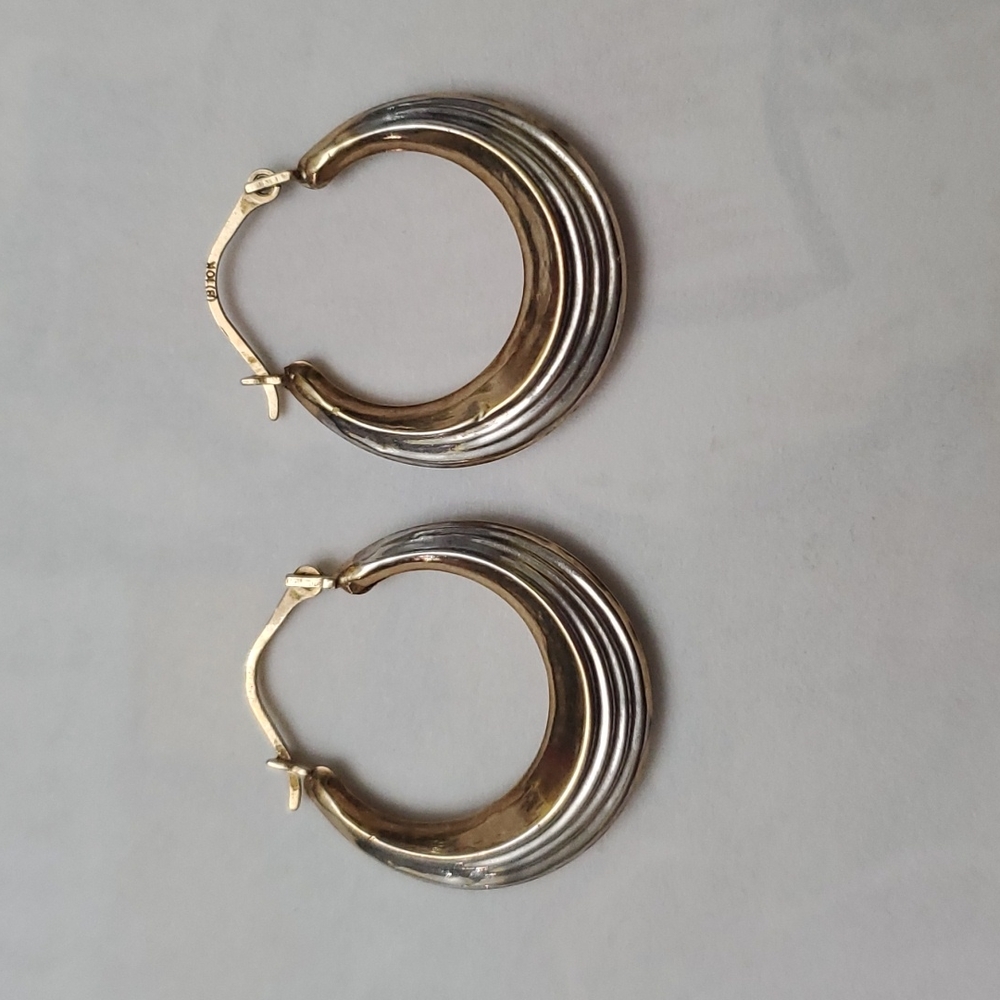 10k gold hopes dual toned